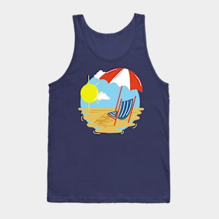 The beach Tank Top